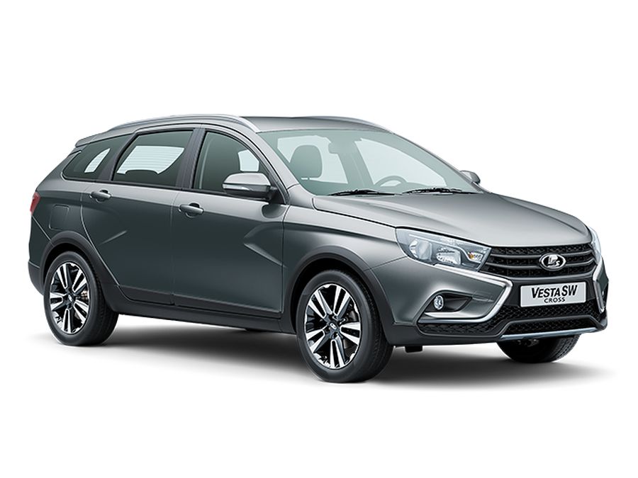Бампер задний LADA Vesta SW Cross/Cross седан крашеный(без 8450031033 и 8450032362) 608 Плутон ( серый) LADA