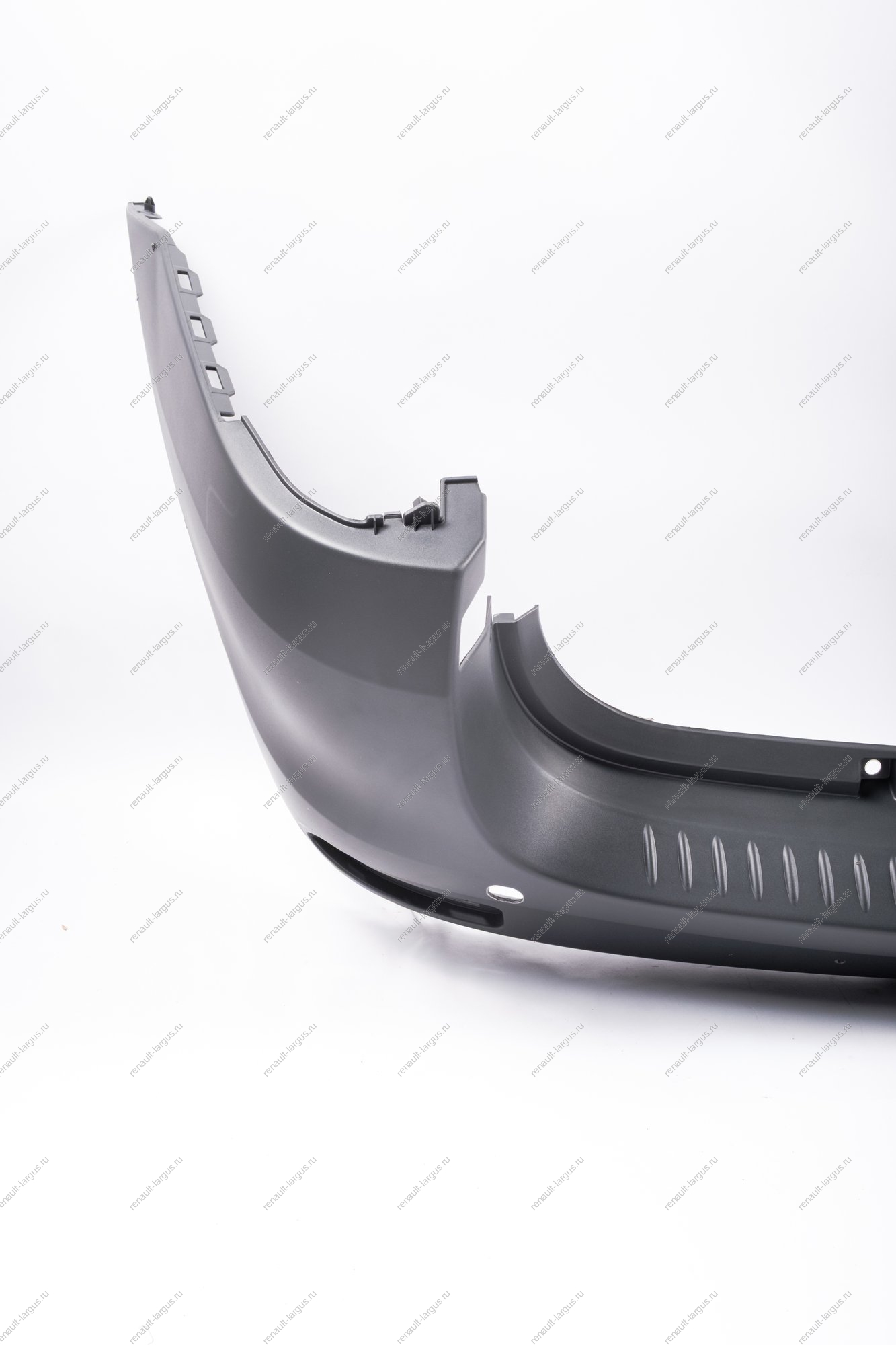 Бампер задний LARGUS Cross (не окраш) с тиснением с отверстиями под парктроник ( необход. заклепки 7703072337 (2шт) Lada