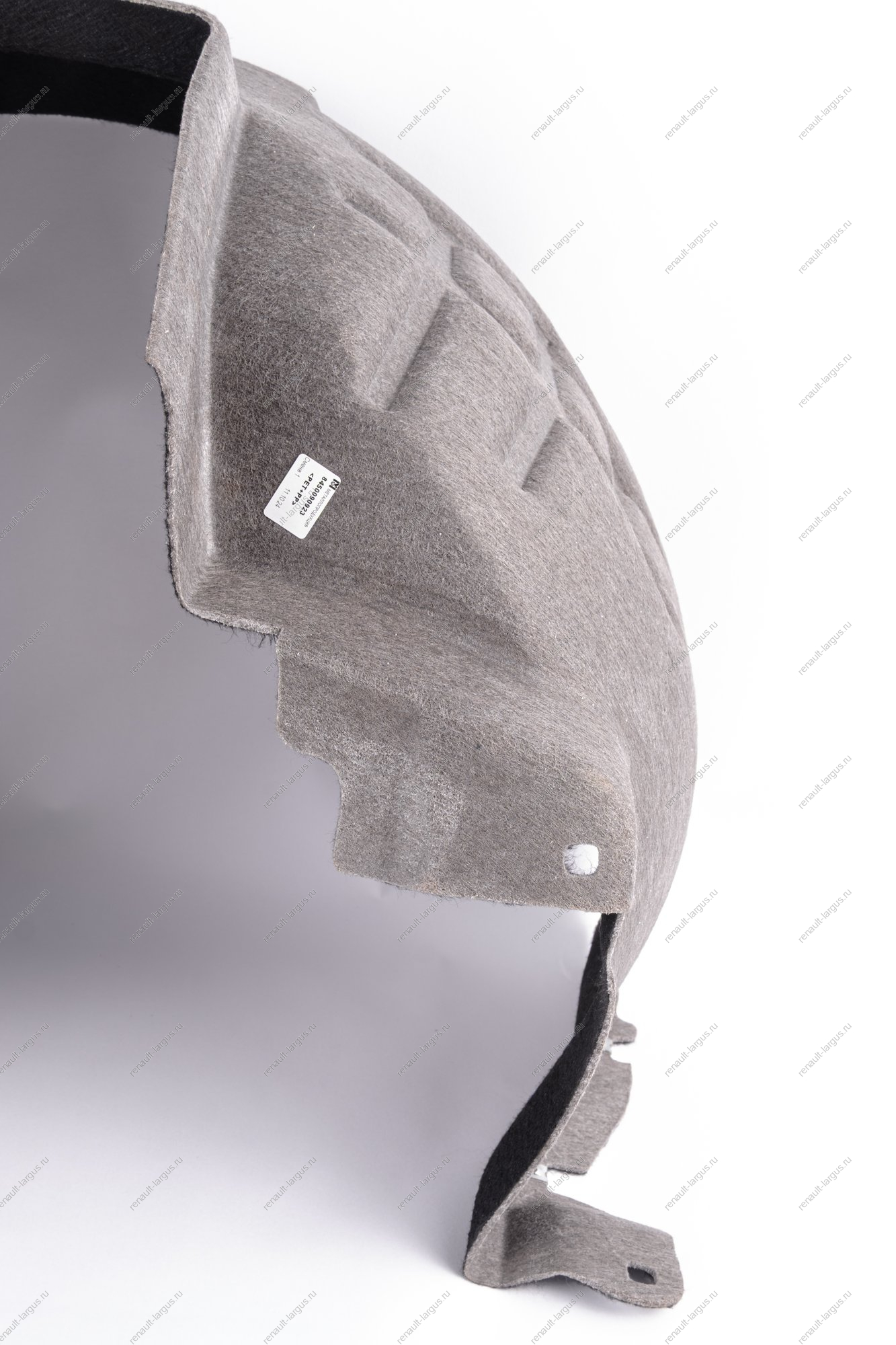 Щиток защитный переднего колеса левый (подкрылок) ворсовый LADA Largus (FL) NEW Lada