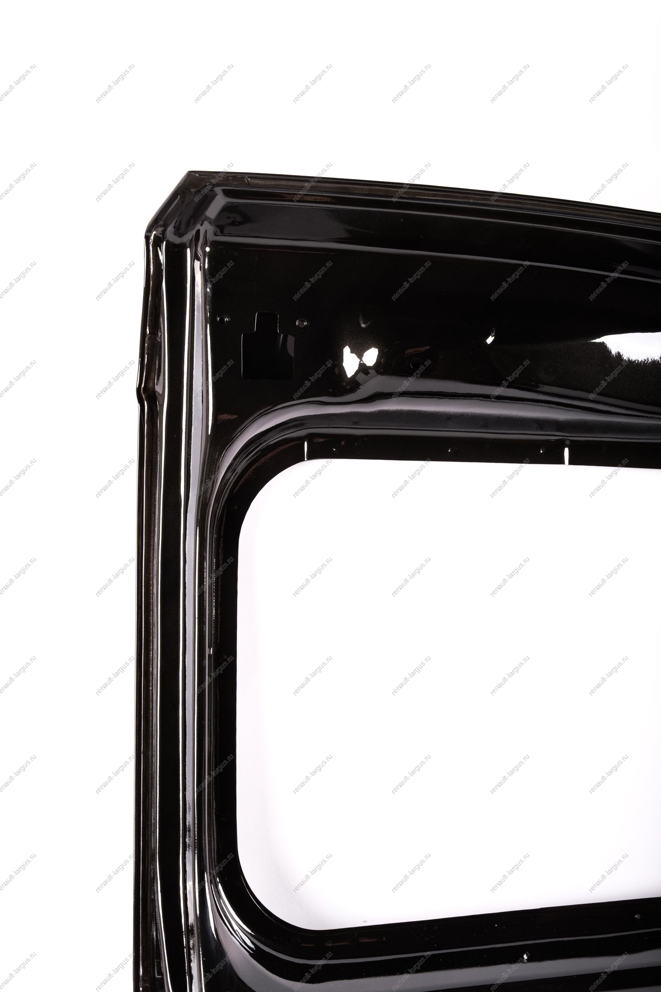 Дверь задка левая (под стекло) LADA Largus/Лада Ларгус крашеная 676 Черная жемчужина (Черный) GAMMA