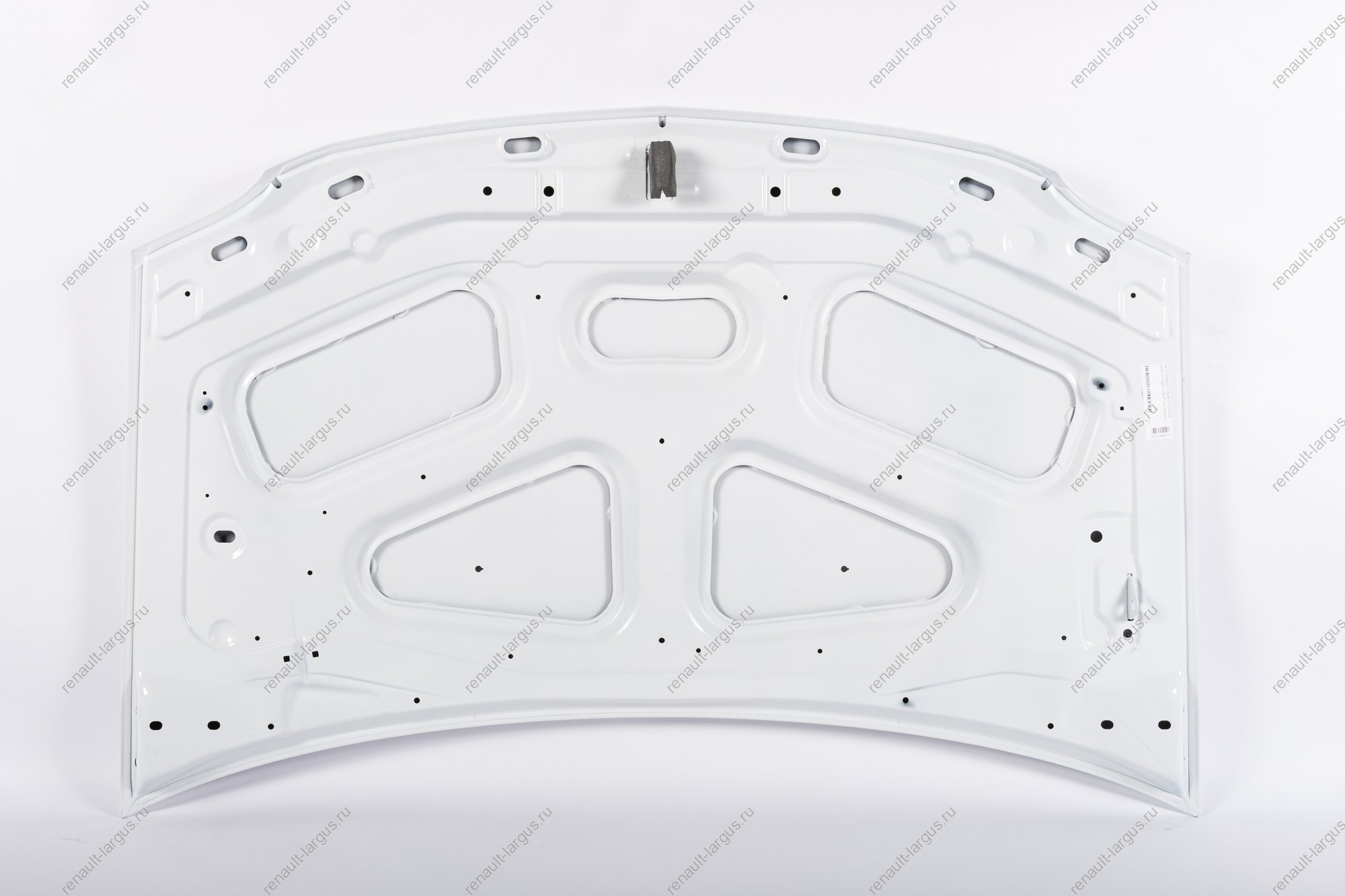 Капот LADA Largus/Лада Ларгус крашеный 221 Ледниковый (Белый) с герметиком, герметик только по шву Начало