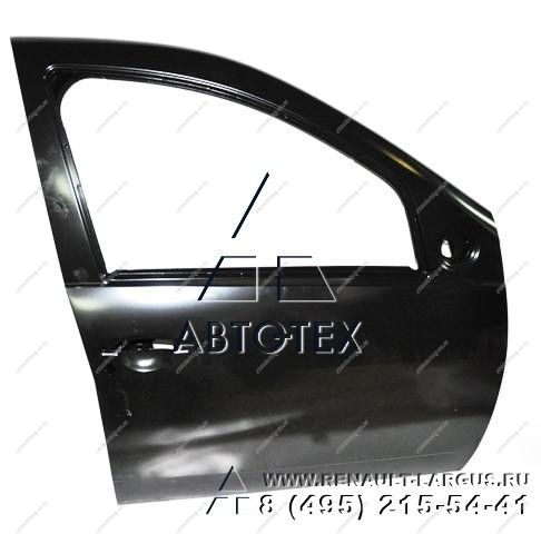 Дверь RENAULT Sandero Stepway/Рено Сандеро Степвей передняя правая 801007358R Renault