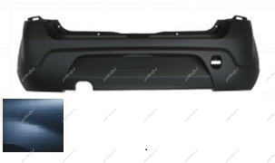Бампер задний RENAULT Sandero крашеный Blue minerale RNF Синий минерал 2008-2013 BodyParts
