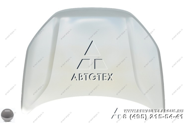Капот LADA Vesta Sedan/SW/ SW Cross в цвет 608 Плутон (серый), герметик только по шву АвтоВАЗ