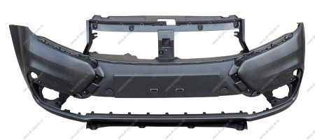 Бампер передний с буксирной проушиной (под покраску) LADA Largus (FL) NEW Lada