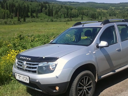 Крыло переднее левое RENAULT Duster крашеное Cерая платина D69 Api