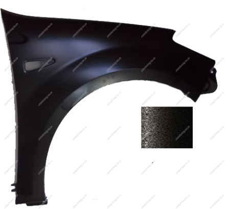Крыло правое RENAULT Sandero крашеное Noir nachre 676 Черная жемчужина API