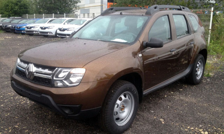 Крыло переднее левое RENAULT Duster крашеное Коричневый орех CNA Api