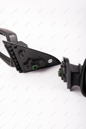 Зеркало LADA Vesta левое+ правое в сборе с накладкой под покраску электропривод , обогрев с повторит поворота в стиле Лексус (тонирован) к-т MIRR