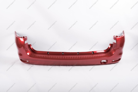 Бампер задний LADA Largus/Лада Ларгус крашеный 124 Огненно-красный Lada