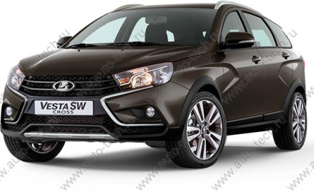 Дверь LADA Vesta SW Cross задняя правая крашеная 246 Ангкор (коричневый) АвтоВАЗ