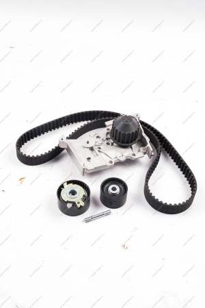 Ремень ГРМ + 2 ролика+ водяной насос двигат. K4M 16кл 105л.с. Lada Largus . Gates