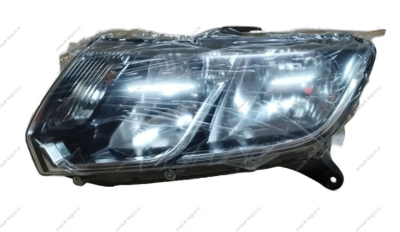 УЦЕНКА Фара левая новая RENAULT Logan 2014-/Largus FL лампа H7 676512.127/260609450R ( Отломоно одно боковое крепление ) Renault