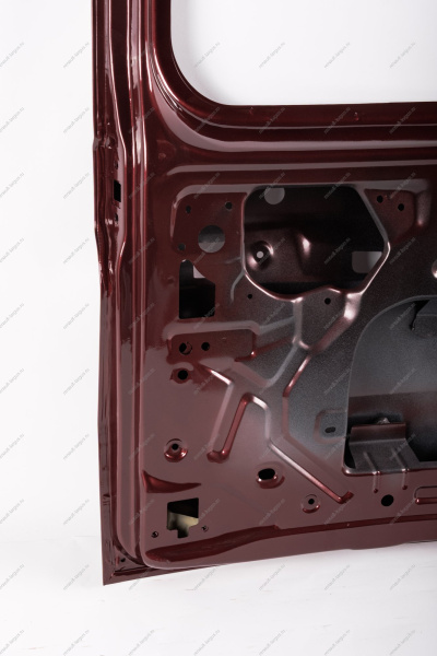 Дверь задка левая (под стекло) LADA Largus/Лада Ларгус крашеная 191 Венера (Красный) GAMMA