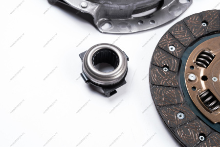 Комплект сцепления Renault Logan, Sandero I/II 1.6 K7M, Lada Largus 1.6 K7M 200 мм, 26 шлицов,трос. привод, с выжимным подшипником (в упак. LECAR) Lada