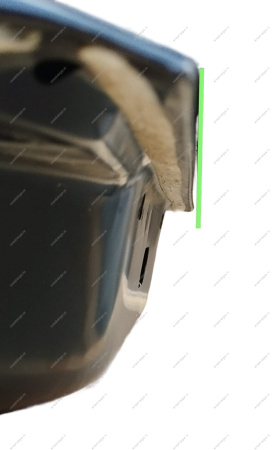 Дверь новая RENAULT Logan/Sandero задн. лев. 2014- без отверст под молд. SEHUN