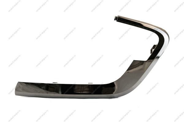 Молдинг LADA XRAY переднего бампера нижний правый хром. Lada