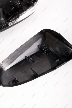 Зеркало LADA Vesta левое в сборе с накладкой под покраску электропривод , обогрев с повторит поворота MIRR