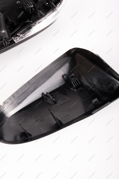 Зеркало LADA Vesta левое в сборе с накладкой под покраску электропривод , обогрев с повторит поворота MIRR