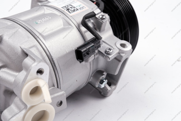 Компрессор Lada Vesta кондиционера с муфтой в сборе (Xiamen) Lada