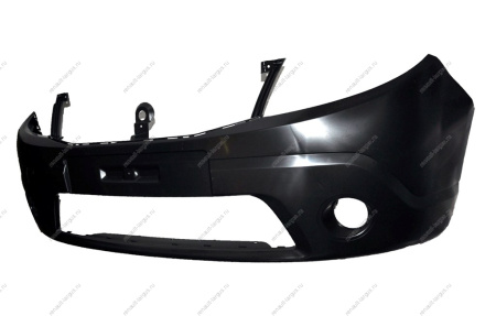 Бампер передний RENAULT Sandero/Рено Сандеро с отв. под птф Bodyparts