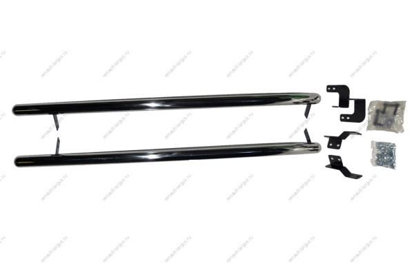 Защита порогов RENAULT Duster/Рено Дастер (к-т) 43653 ASAM-SA