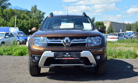 Крыло переднее левое RENAULT Duster крашеное Коричневый орех CNA Api