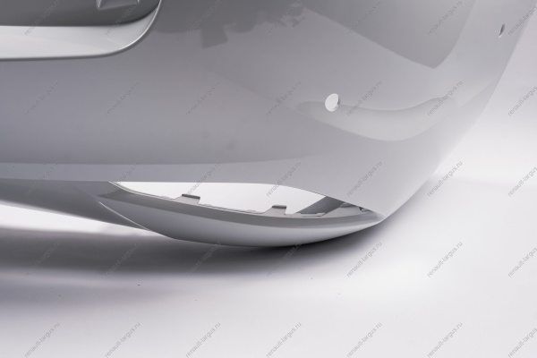 Бампер задний с 6 отверстиями под датчики системы парковки в цвет 221 Ледниковый (белый) LADA Vesta FL Lada