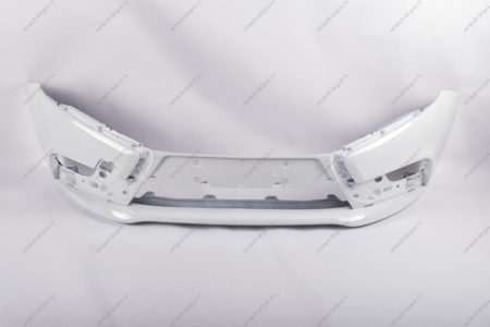 Бампер передний LADA Vesta Sedan/SW в цвет (без заглуш под букс крюк) 221Ледниковый (белый) Кампласт