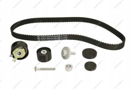 Ремень ГРМ + 2 ролика двигат. K4M 16кл 105л.с. PowerGrip® Kit RENAULT Logan . Gates