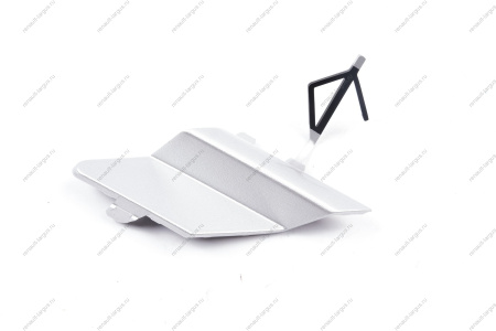 Крышка окна под переднюю буксирную проушину в цвет 691 Платина (Серебристый)LADA Vesta FL Lada