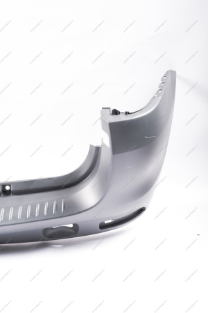 Бампер задний Лада Ларгус (не окраш) с тиснением (шершавый) без отверстий под парктроник Lada