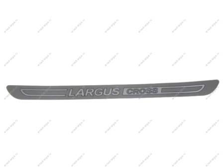 Облицовка Largus Cross порога передней двери (самоклеющаяся) ,LARGUS cross, 1 шт Lada