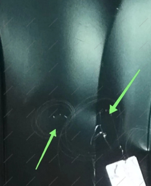 Боковина задняя левая (крыло) (с окном) (черный грунт) LADA Largus/Лада Ларгус (универсал) RENAULT