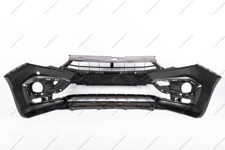 Бампер передний неокрашенный без отверстий под датчики системы парковки ( под покраску) LADA Vesta NG Lada