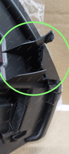 УЦЕНКА Фара левая новая RENAULT Logan 2014-/Largus FL лампа H7 676512.127/260609450R ( Отломоно одно боковое крепление ) Renault