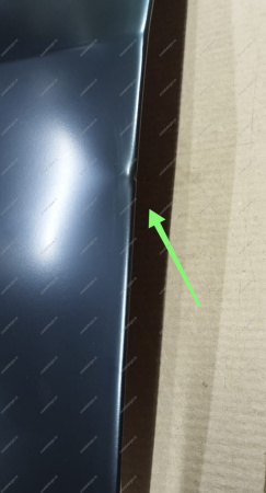 УЦЕНКА Дверь новая LADA Largus задка левая (под стекло) ( Два замятия по внутренней кромке ) Gamma