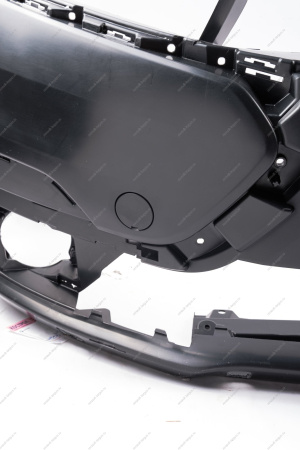 Бампер передний с отверстиями под накладки , с крышкой окна под буксирную проушину (под покраску) LADA Largus Cross (FL) NEW Lada