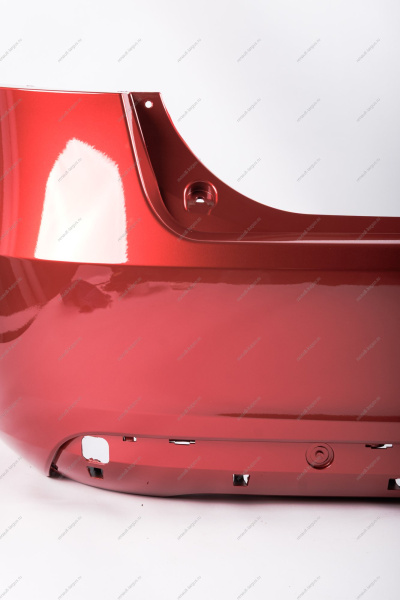 Бампер задний LADA Vesta Sedan/SW в цвет 195 Сердолик (красный) АвтоВАЗ