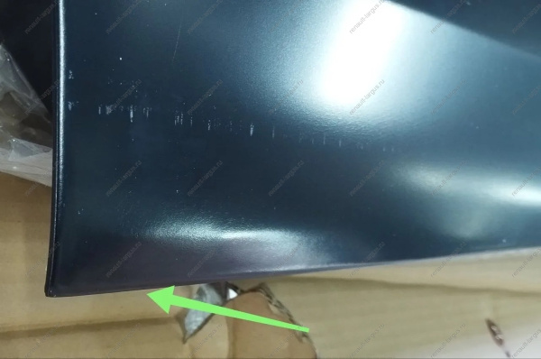 Дверь передняя левая (без отв.под молдинг) LADA Largus/RENAULT Logan 04-13 GAMMA