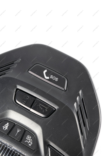 Блок освещения салона LADA Vesta/XRAY 1-го ряда (для а/м с ЭРА ГЛОНАСС) (цвет ЧЕРНЫЙ) Lada