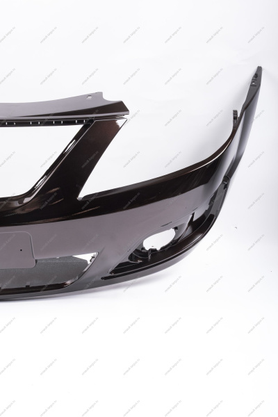 Бампер передний LADA Largus/Лада Ларгус КРАШЕНЫЙ 283 Кашемир (Корич.) без заглушки под буксировочный крюк Lada