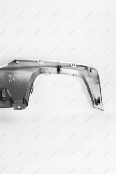 Накладка Lada Vesta SW Cross заднего бампера нижняя окрашенная в цвет серебристый Lada