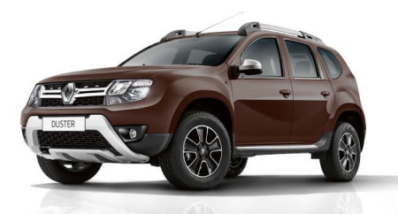 Крыло переднее левое RENAULT Duster крашеное Темный каштан D17 Renault