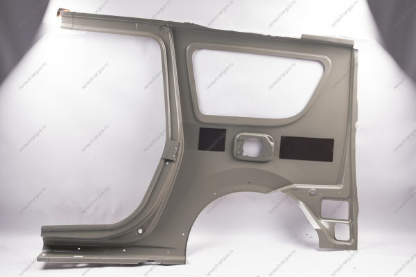 Боковина кузова задняя правая (заднее крыло + порог) (катафорезный грунт) LARGUS Cross Lada