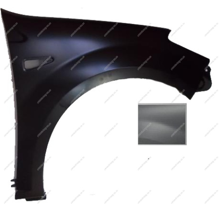 Крыло правое RENAULT Sandero крашеное Gris Platine D69 Cерая платина API