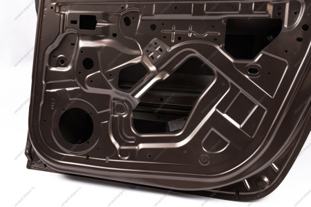 Дверь LADA Largus задняя правая (глухая) крашеная (с отв. под молдинг) 250 Брюн Lada