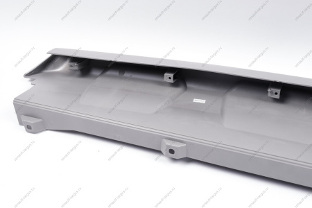 Накладка LADA Largus Cross (FL) NEW переднего бампера центральная (цвет серебристый) Lada