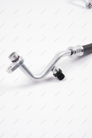 Трубка компрессора кондиционера (от компрессора к радиатору)) RENAULT Logan Sat