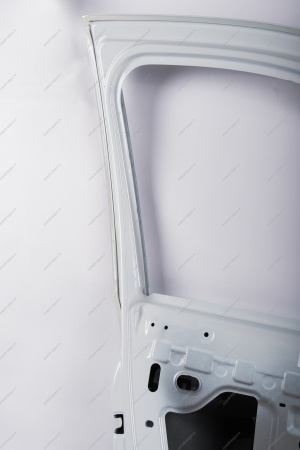 Дверь передняя левая LADA Largus/Лада Ларгус крашеная (с отв. под молдинг) 221 Ледниковый (Белый) Lada